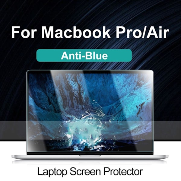 MacBook Pro 13 M2 (A2338, 2022) / (2020) anti-blue light tempered glass screen protector Transparent