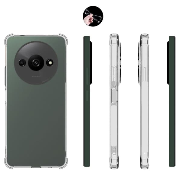 Lux-Case Airbag Xiaomi Redmi A3 skal Transparent