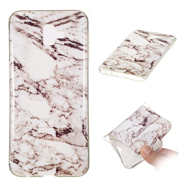 Marmormotiv Samsung Galaxy J6 Plus (2018) skal - Style P multifärg