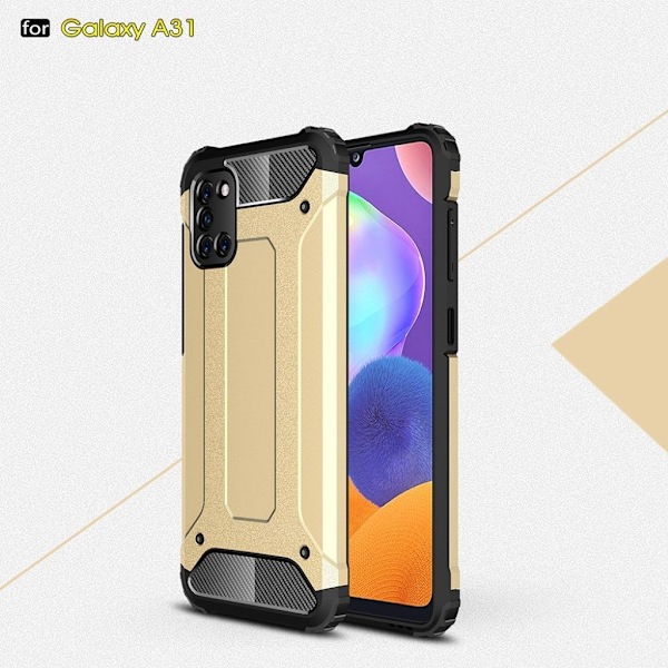 Armour Guard Samsung Galaxy A31 skal - Guld Guld