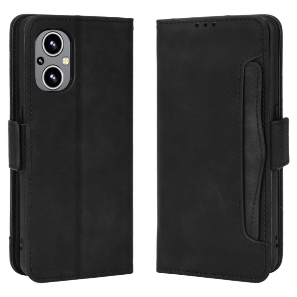 Moderni Nahkalaukku For OnePlus Nord N20 5G - Musta Black