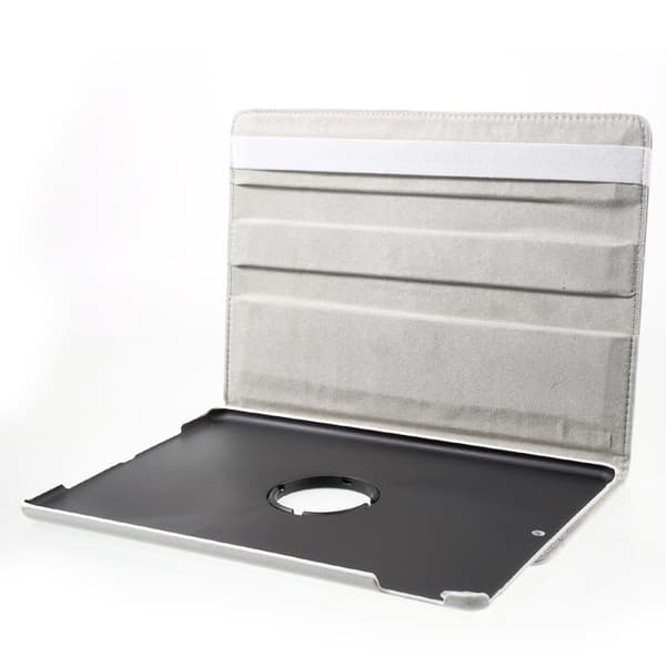 iPad Pro 10.5 Læder etui med roterende stand - Hvid White