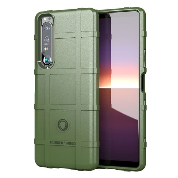 Rugged Shield case - Sony Xperia 1 III - Grøn Green