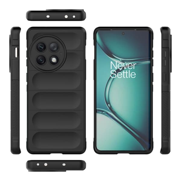 Blødt grebsformet cover til OnePlus Ace 2 Pro - Hvid White