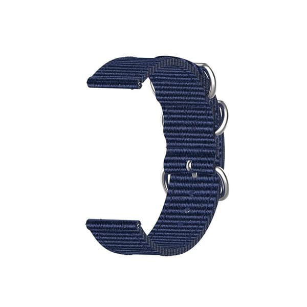 Garmin Forerunner 255S klokkerem i nylon - Mørkeblå Blue
