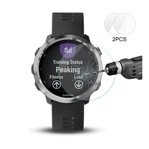 HAT PRINCE Garmin Forerunner 645 skärmskydd härdat glas explosionssäker smörjfri Transparent
