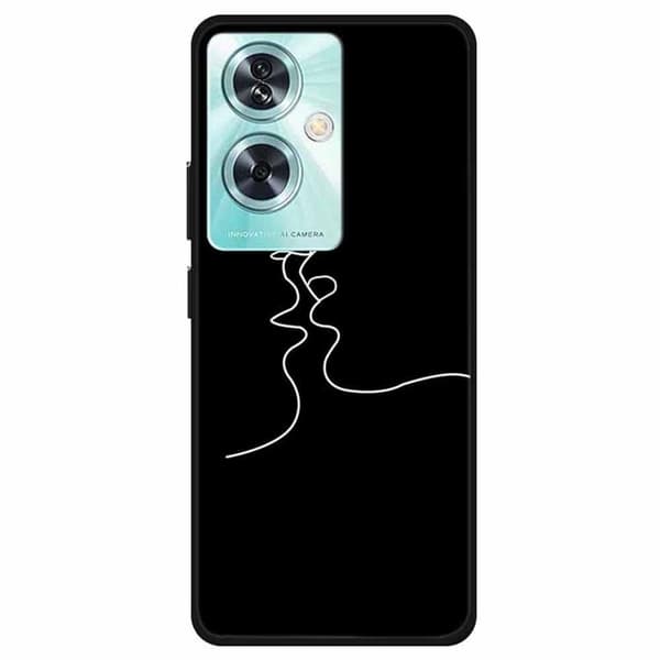 Imagine OnePlus Nord N30 SE deksel - Abstrakt Kyss Black