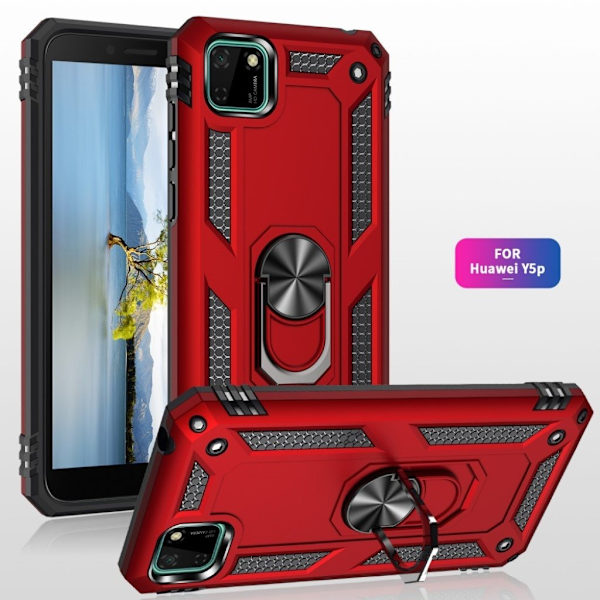Bofink Combat Huawei Y5p Etui - Rød Red