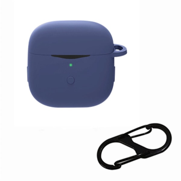 SoundPeats Air 3 silikoneetui med spænde - Mørkeblå Blue