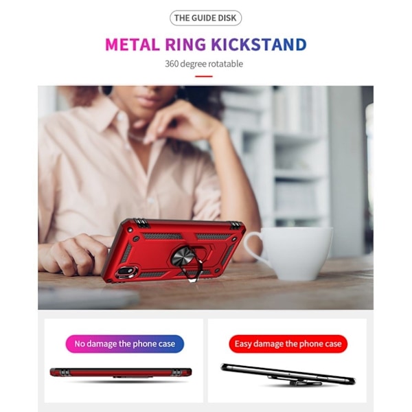 Bofink Combat Samsung Galaxy M01 Core / Samsung Galaxy A01 Core kotelot - Punainen Red