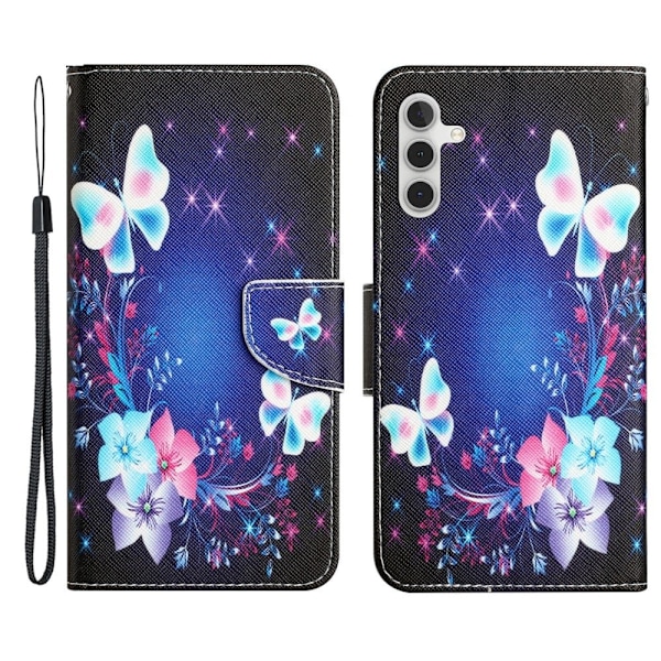 Wonderland Samsung Galaxy A54 fodral -Blå Blå