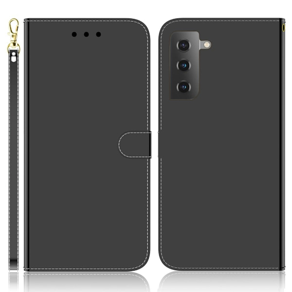 Mirror Samsung Galaxy S22 Plus Flippetui - Svart Black