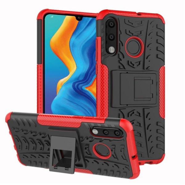 Huawei P30 Lite cool tyre hybrid case - Red Röd