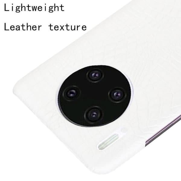 Croco Huawei Mate 30 kuoret - Valkoinen White