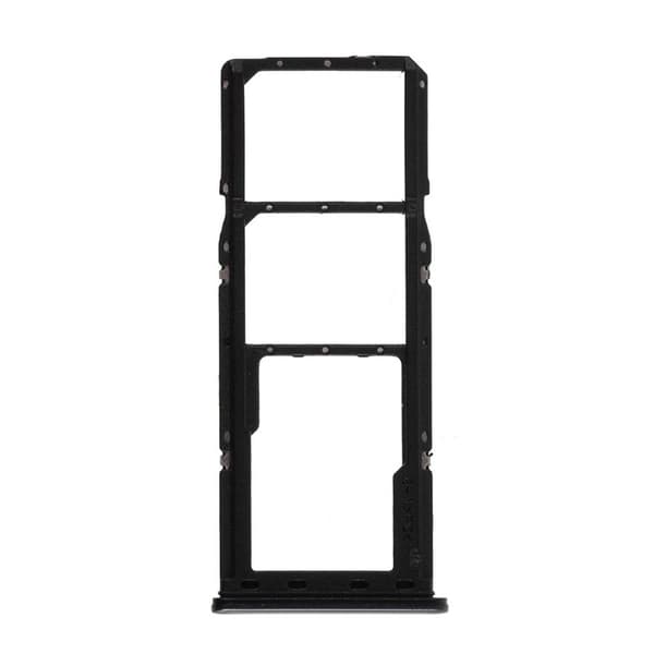 Samsung Galaxy A70 OEM sim / micro SD-korthållare - Svart Svart