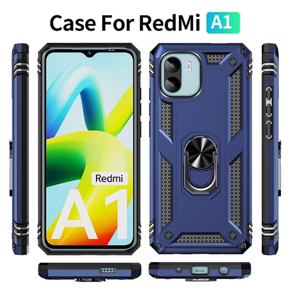 Bofink Combat Xiaomi Redmi A1 Etui - Blå Blue