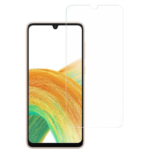 Amorus Arch Edge Härdat Glas Skärmskydd till Samsung Galaxy A33 5G Transparent