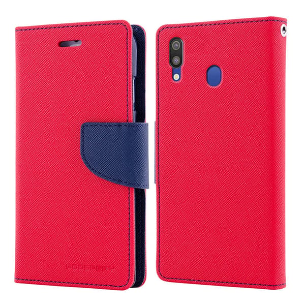 MERCURY Fancy dagbok - Samsung Galaxy M20 - Rød Red