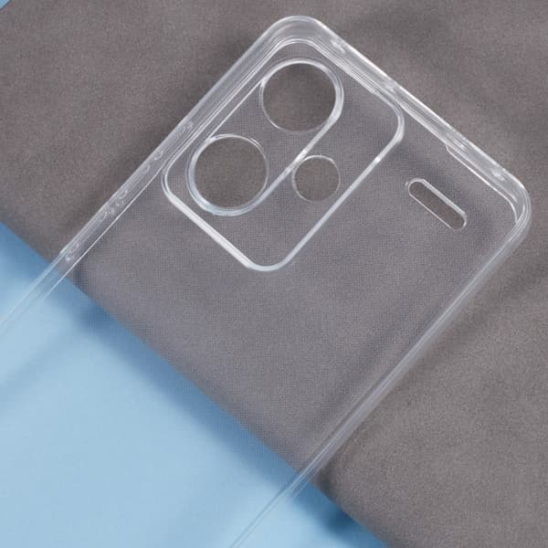 Erittäin ohut läpinäkyvä kotelo Xiaomi Redmi Note 13 Pro Plus Transparent