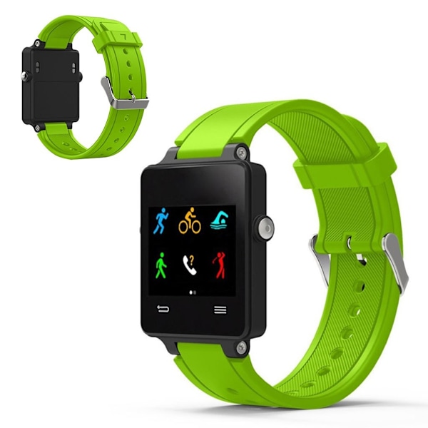 Garmin Vivoactive Acetate klockarmband i silikon - Grön Grön