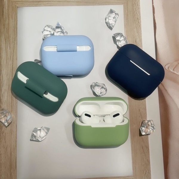 AirPods Pro 2 silikonfodral - Mintgrön Grön