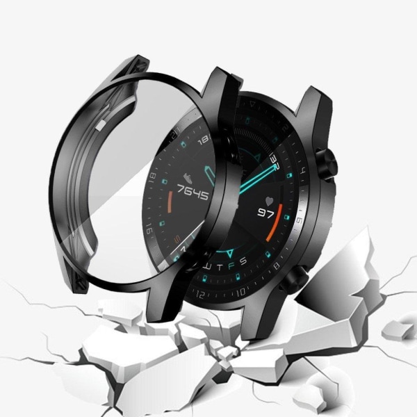 Huawei Watch GT 2 46mm galvanoitu kotelo - Musta Black