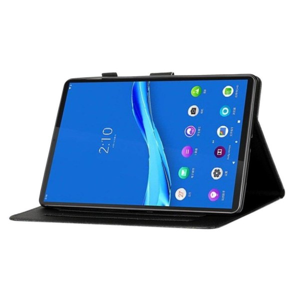 Lenovo Tab M10 / M10 FHD Plus Flash Pulver Theme Læder Etui - Sort Black