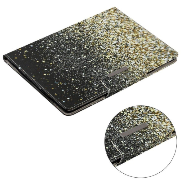 Mønsterudskrivning Flip Cover Læder Stand Tablet Shell iPad Pro Gold