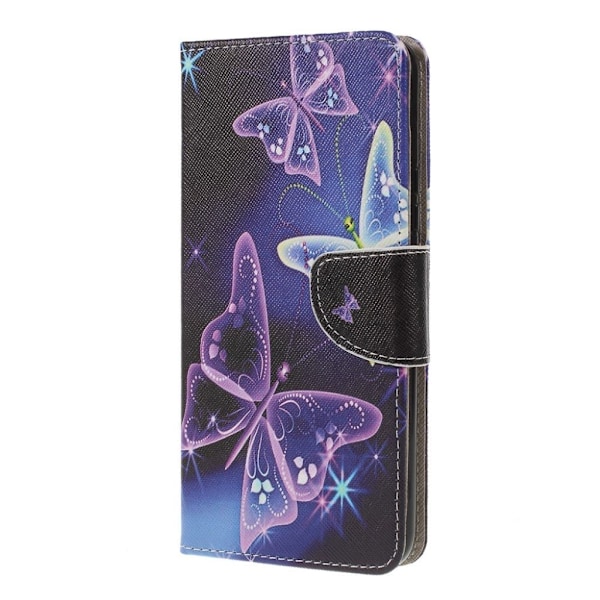 Wonderland Huawei P Smart Z etui - Livlige Sommerfugle Purple