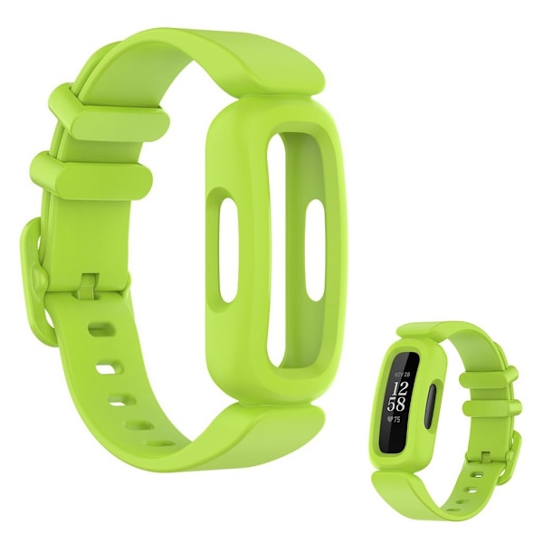 Fitbit Ace 3 / Inspire 2 integroitu kellonauha - Lime Green