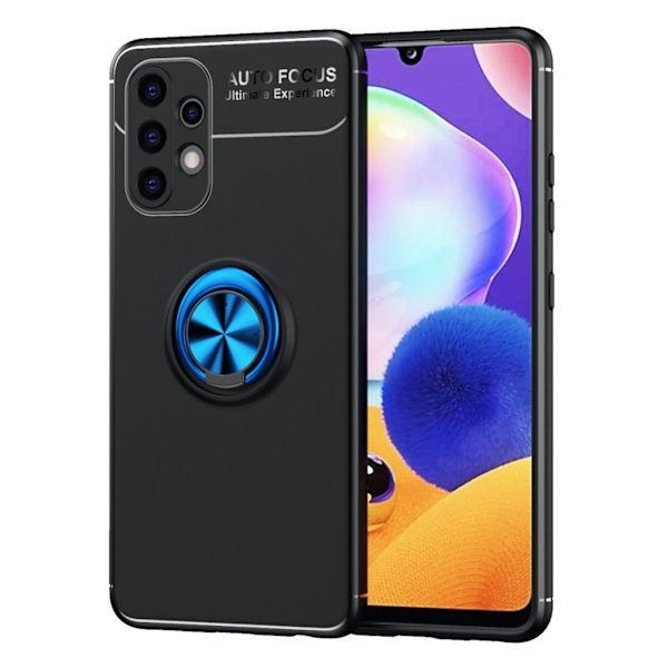 Ringo case - Samsung Galaxy A32 - Sort / Blå Black