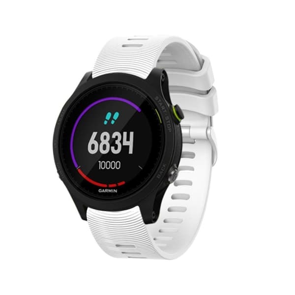 Garmin Forerunner 245 enkelt silikonarmbånd - Hvit White
