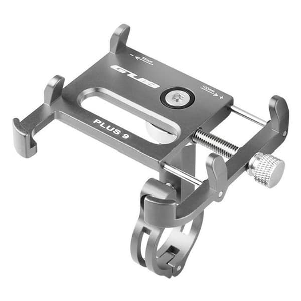 GUB PLUS 9 cykelfäste i aluminium - Silver Silvergrå