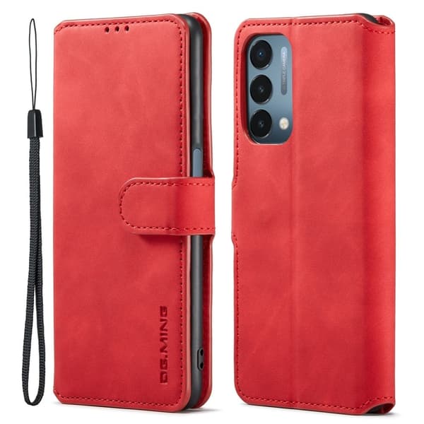DG.Ming OnePlus Nord N200 5G Retro Etui - Rød Red