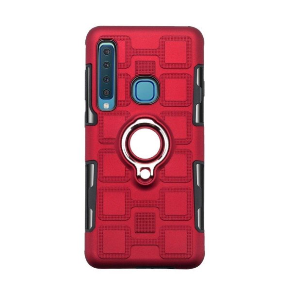 Samsung Galaxy A9 (2018) geometrinen kuosi hybrid suojakotelo - Red 8dda |  Red | Hårdplast, Mjukplast | Fyndiq
