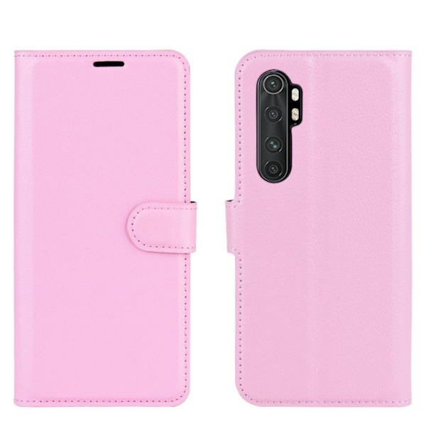 Classic Xiaomi Mi Note 10 Lite Etui - Lyserød Pink