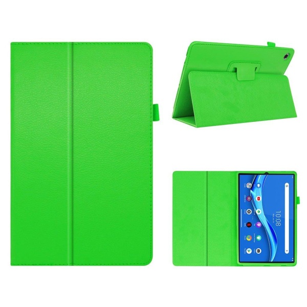 Lenovo Tab M10 HD Gen 2 litchi tekstur læder Etui - Grøn Green