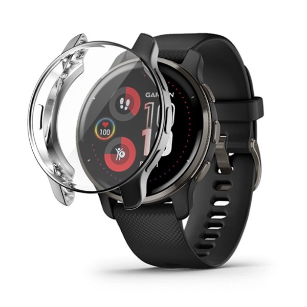 Garmin Venu 2 Plus beskyttelsescover - Sort Black