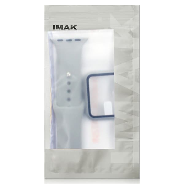IMAK Apple Watch Series 3/2/1 42mm silikonfodral med klockarmband - Baby Blå Blå