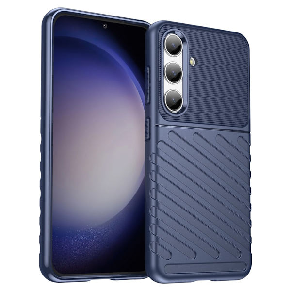 Thunder Samsung Galaxy S24 cover - Blå Blue