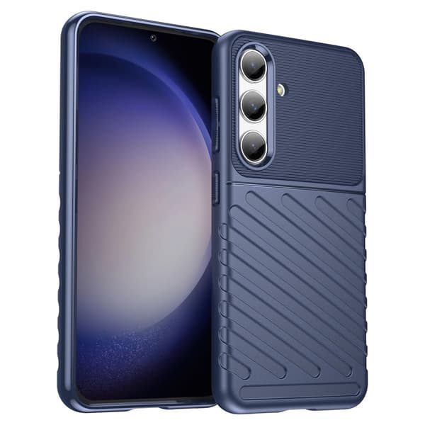 Thunder Samsung Galaxy S24 kotelot - Tummansininen Blue