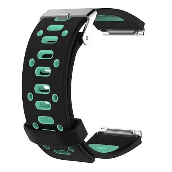 Fitbit Blaze rem med huller - Sort/grøn Black