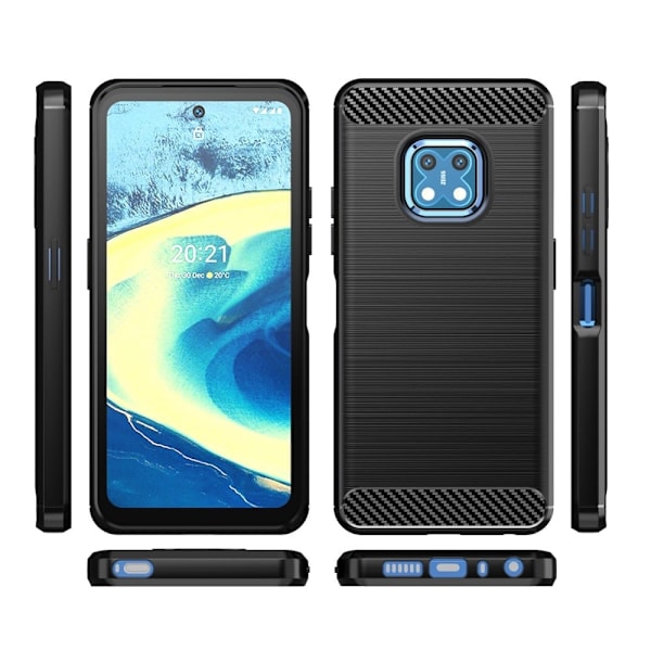 Carbon Flex Etui Nokia XR20 - Sort Black