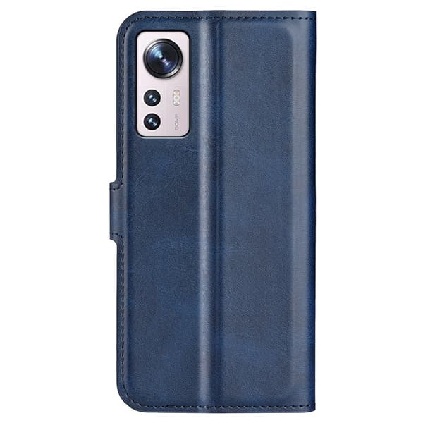Xiaomi 12 Lite nahkainen lompakokkotelo - Sininen Blue