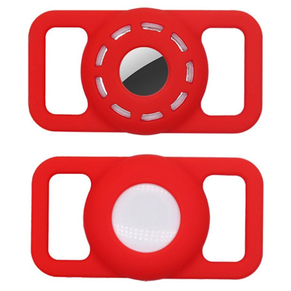 AirTags ontto silikonisuojus - Punainen Red