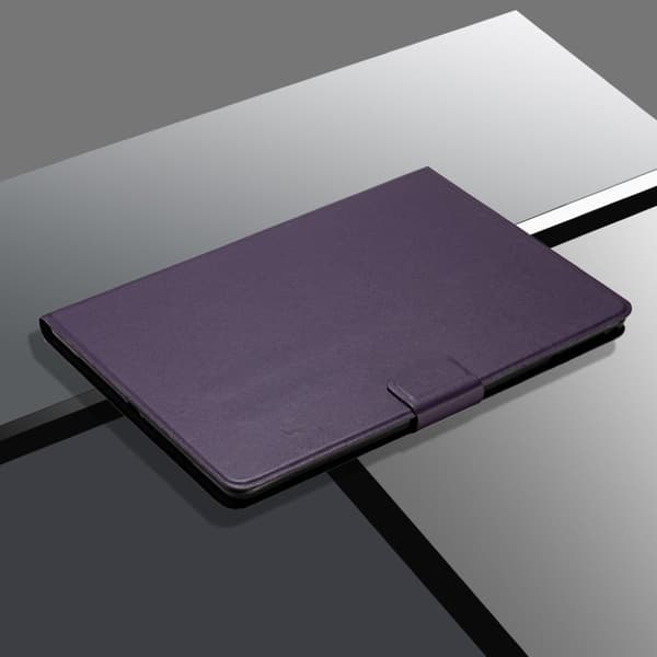 Lenovo Tab M10 læderetui med simpelt tema - Lilla Purple