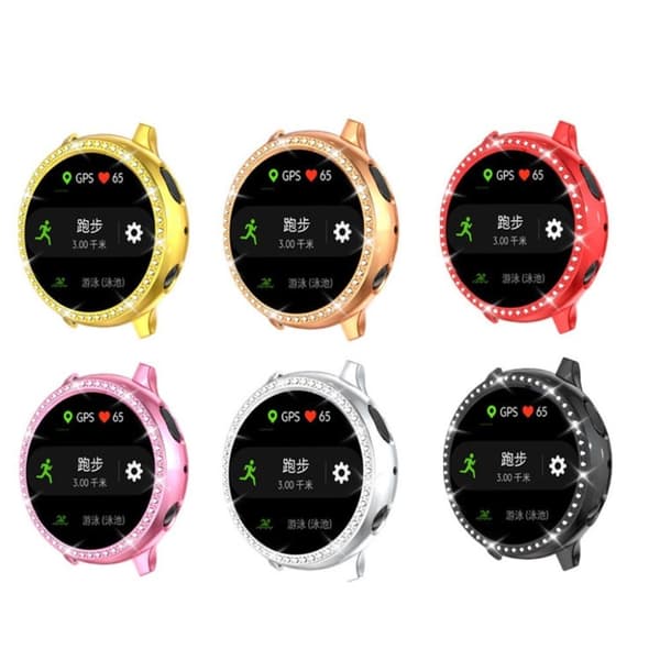 Samsung Galaxy Watch Active 2 - 44mm cool rhombus etui - Sort Black