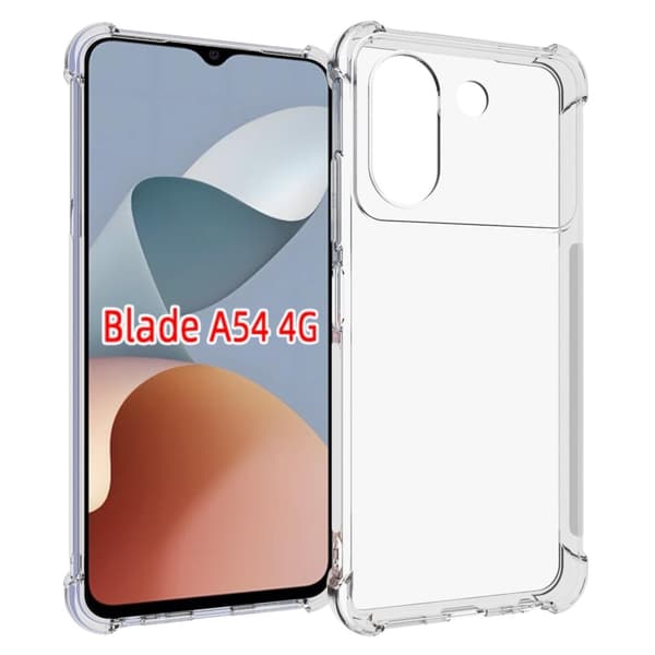 Lux-Case Airbag-deksel for ZTE Blade A54 Transparent