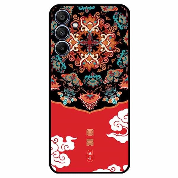 Imagine Samsung Galaxy M15 deksel - Rikdom / Rød Red