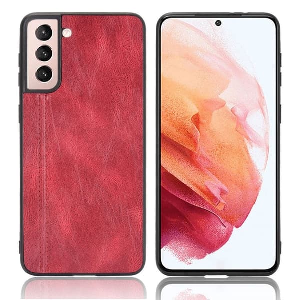 Amiraali Samsung Galaxy S21 suojakuori - punainen Red